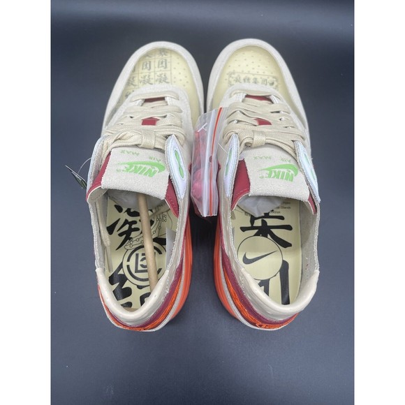 Nike 2021 CLOT x Air Max 1 'Kiss of Death' 2021 Size 8M 9.5W New wBox DD1870-100 - Picture 5 of 10